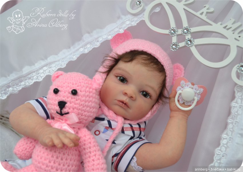 Кукла реборн Диана, молд Valentina by Gudrun Legler