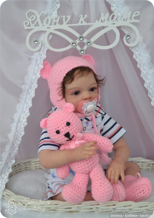 Кукла реборн Диана, молд Valentina by Gudrun Legler