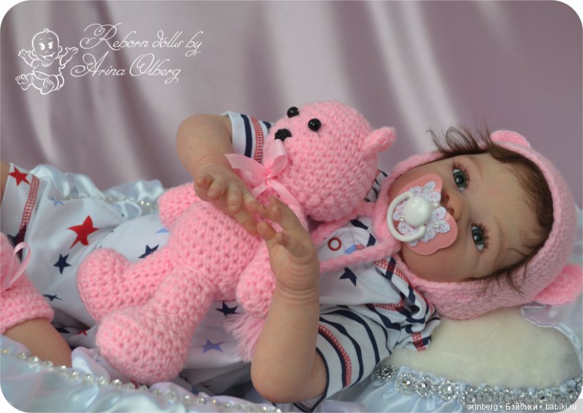 Кукла реборн Диана, молд Valentina by Gudrun Legler