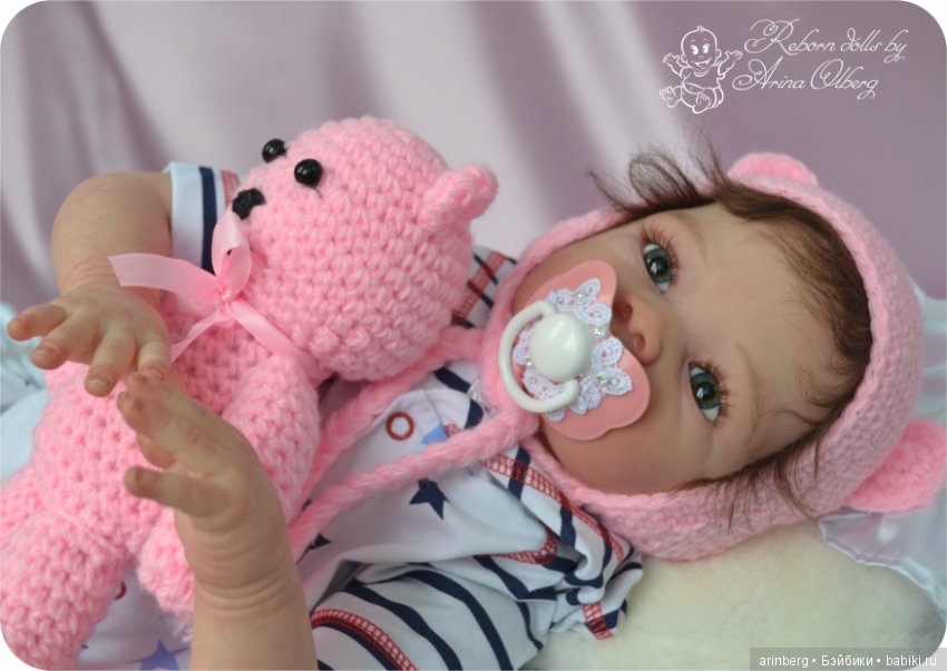 Кукла реборн Диана, молд Valentina by Gudrun Legler