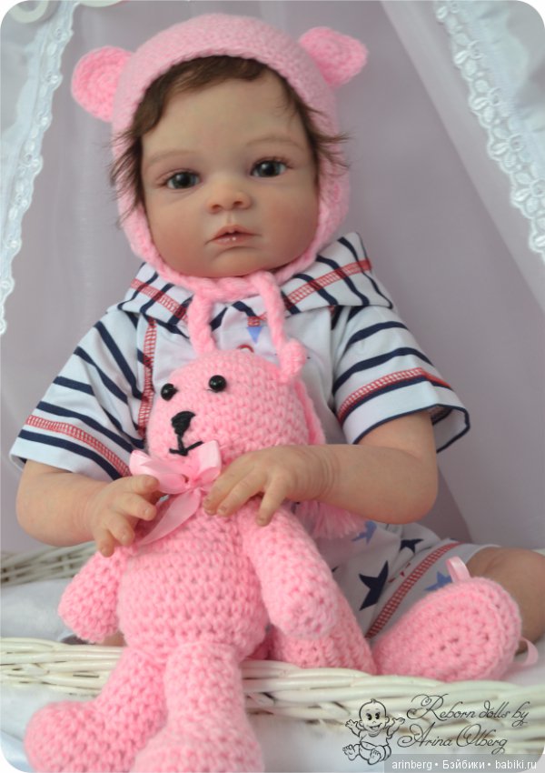 Кукла реборн Диана, молд Valentina by Gudrun Legler