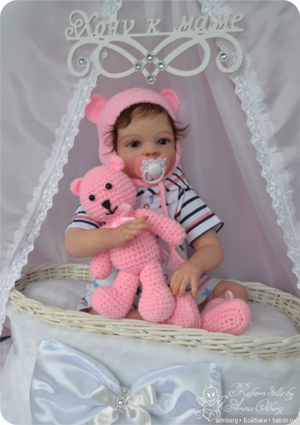 Кукла реборн Диана, молд Valentina by Gudrun Legler