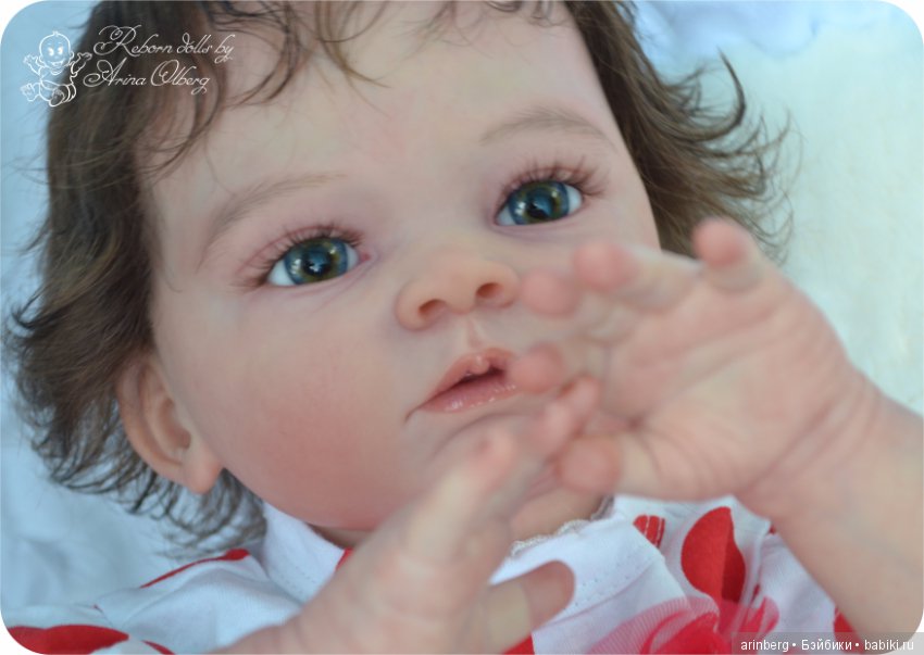 Кукла реборн Диана, молд Valentina by Gudrun Legler (фото 4)