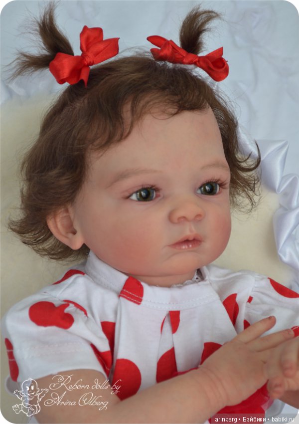 Кукла реборн Диана, молд Valentina by Gudrun Legler (фото 7)