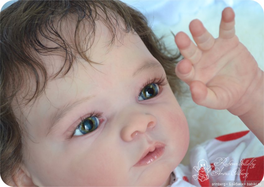 Кукла реборн Диана, молд Valentina by Gudrun Legler (фото 2)