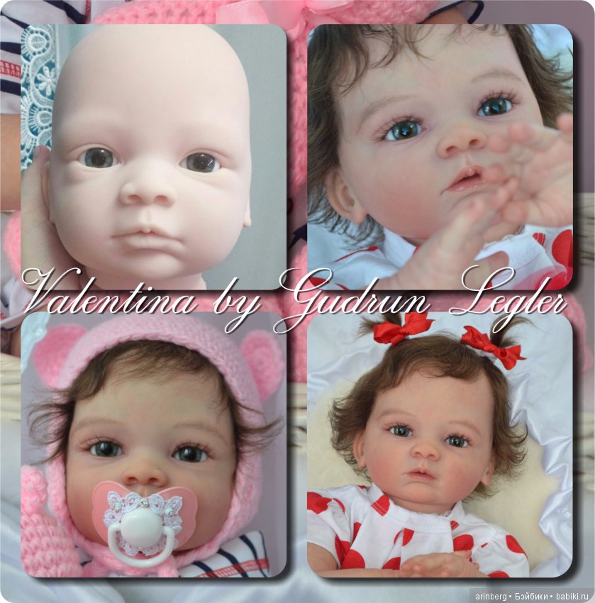 Кукла реборн Диана, молд Valentina by Gudrun Legler