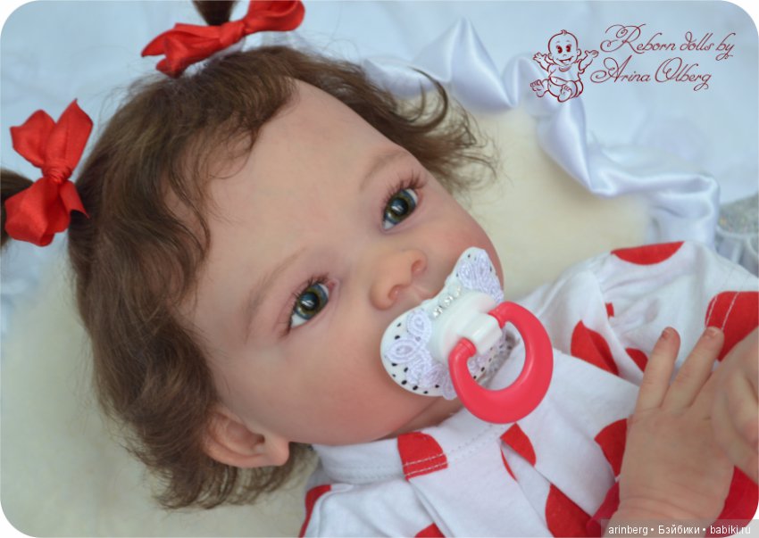 Кукла реборн Диана, молд Valentina by Gudrun Legler (фото 8)