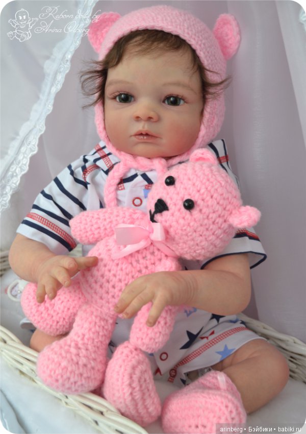 Кукла реборн Диана, молд Valentina by Gudrun Legler