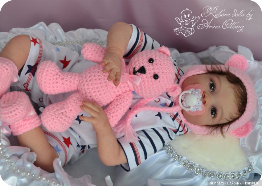 Кукла реборн Диана, молд Valentina by Gudrun Legler