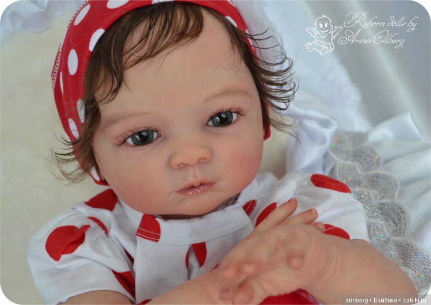 Кукла реборн Диана, молд Valentina by Gudrun Legler