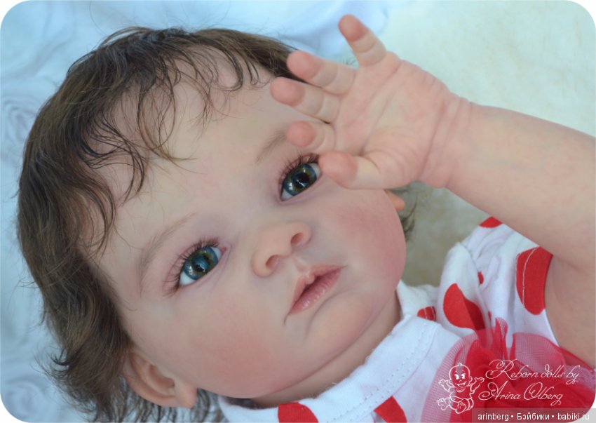 Кукла реборн Диана, молд Valentina by Gudrun Legler (фото 5)