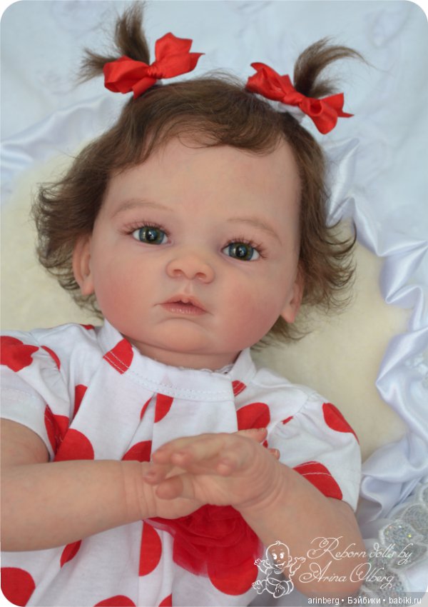 Кукла реборн Диана, молд Valentina by Gudrun Legler (фото 9)