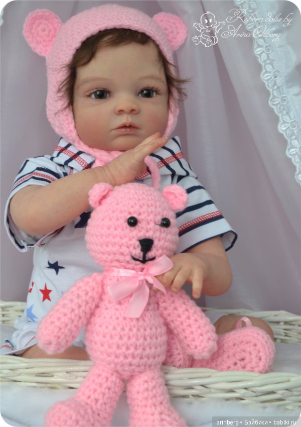 Кукла реборн Диана, молд Valentina by Gudrun Legler