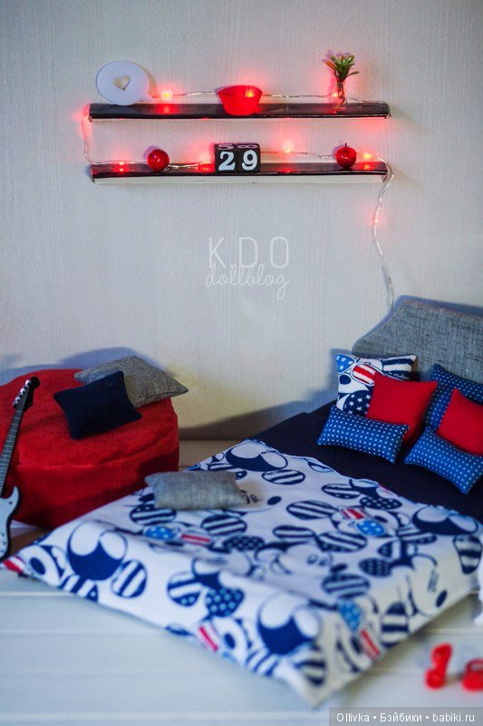 Из архивного. Комплект для кукольной мебели Микки (фото 5)