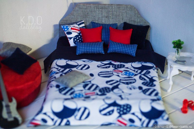 Из архивного. Комплект для кукольной мебели Микки (фото 9)