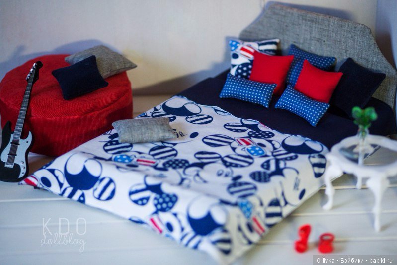 Из архивного. Комплект для кукольной мебели Микки (фото 2)