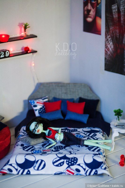 Из архивного. Комплект для кукольной мебели Микки (фото 4)