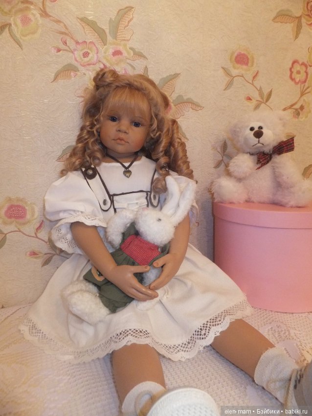 Коллекционные куклы. Две Аннушки (фото 8)