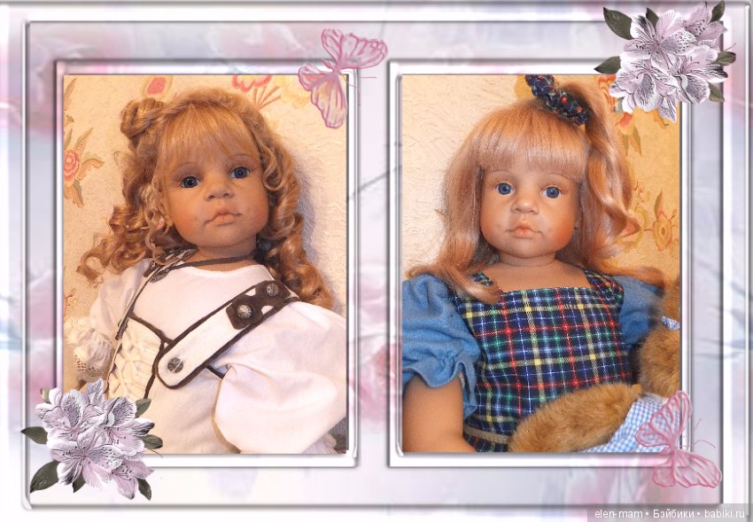 Коллекционные куклы. Две Аннушки