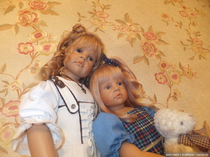 Коллекционные куклы. Две Аннушки