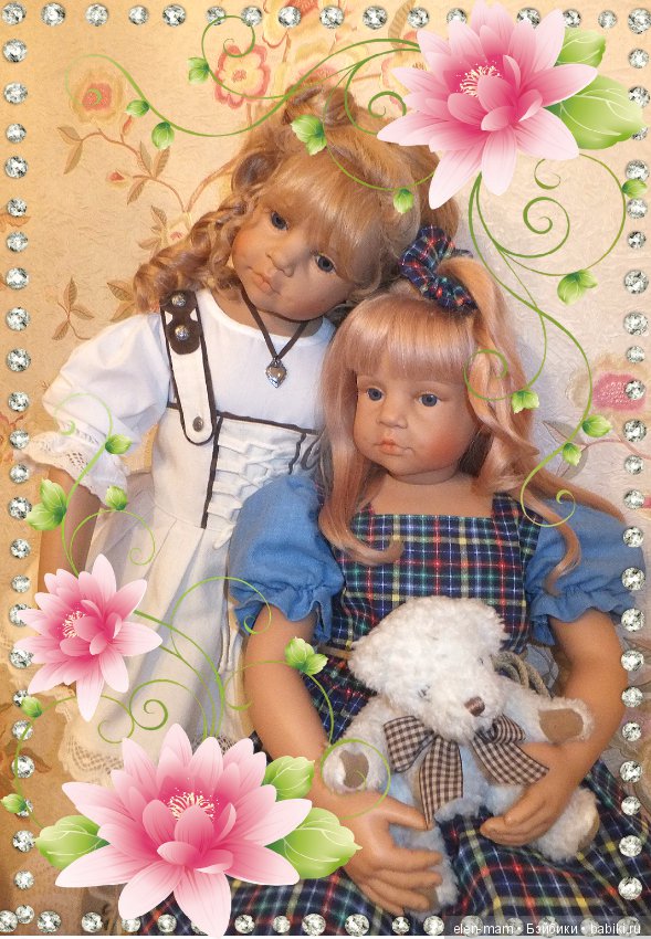 Коллекционные куклы. Две Аннушки