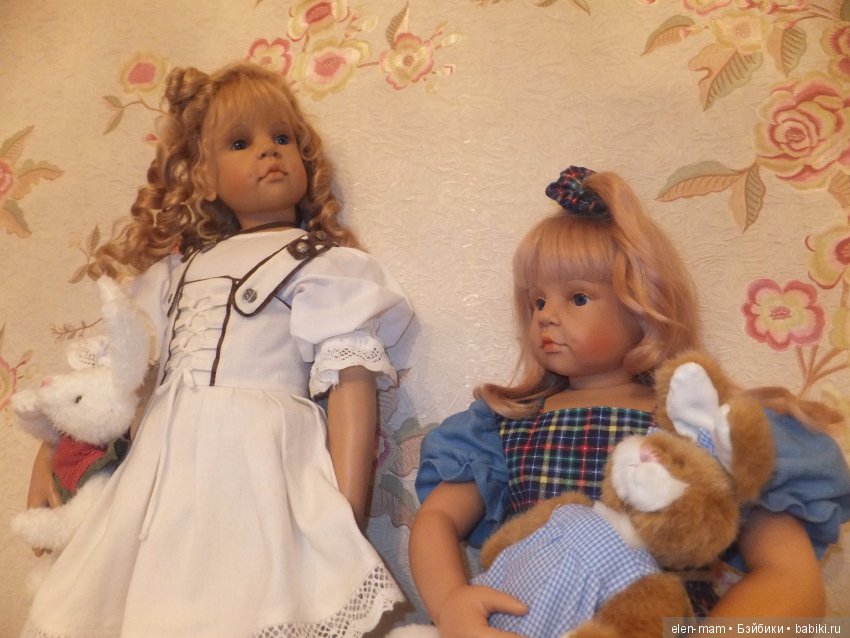 Коллекционные куклы. Две Аннушки