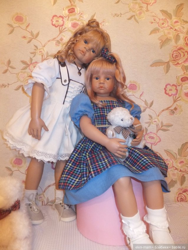 Коллекционные куклы. Две Аннушки