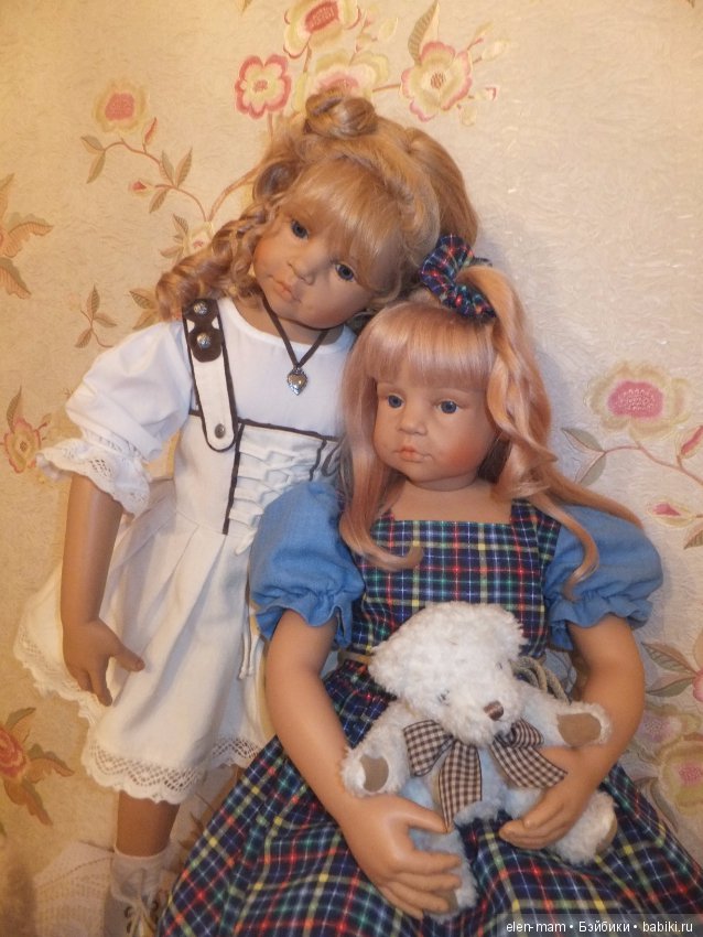 Коллекционные куклы. Две Аннушки