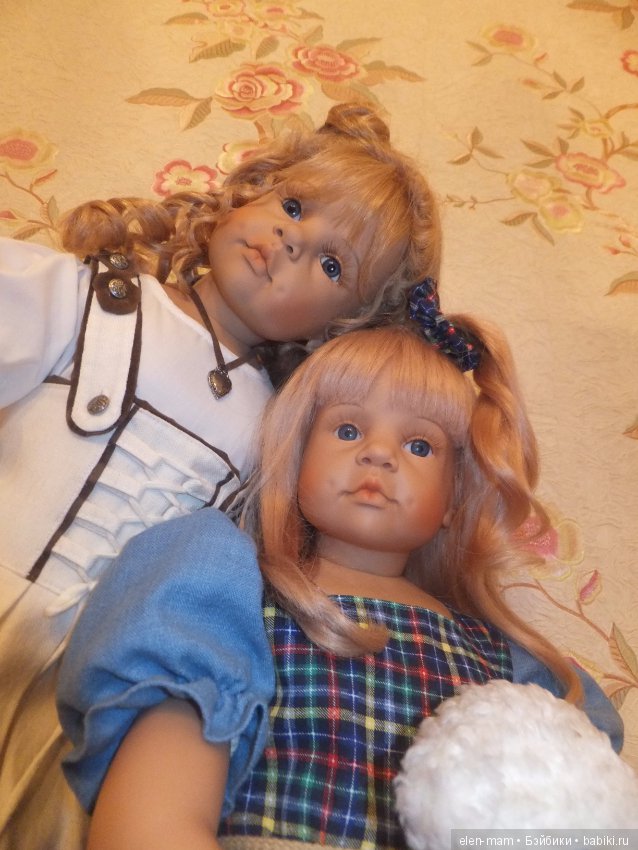 Коллекционные куклы. Две Аннушки