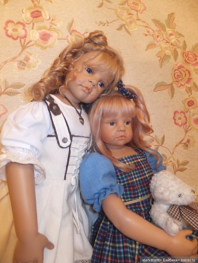 Коллекционные куклы. Две Аннушки