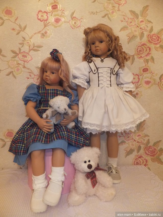 Коллекционные куклы. Две Аннушки