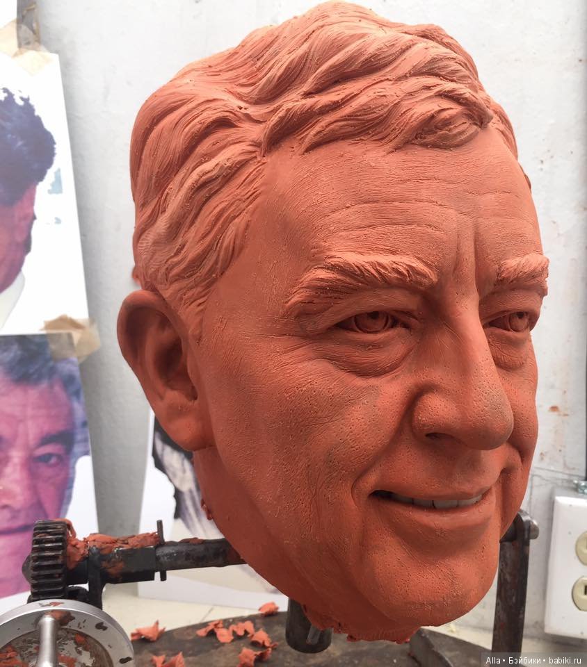 Портретные скульптуры Виктор Гюго Янез Пина