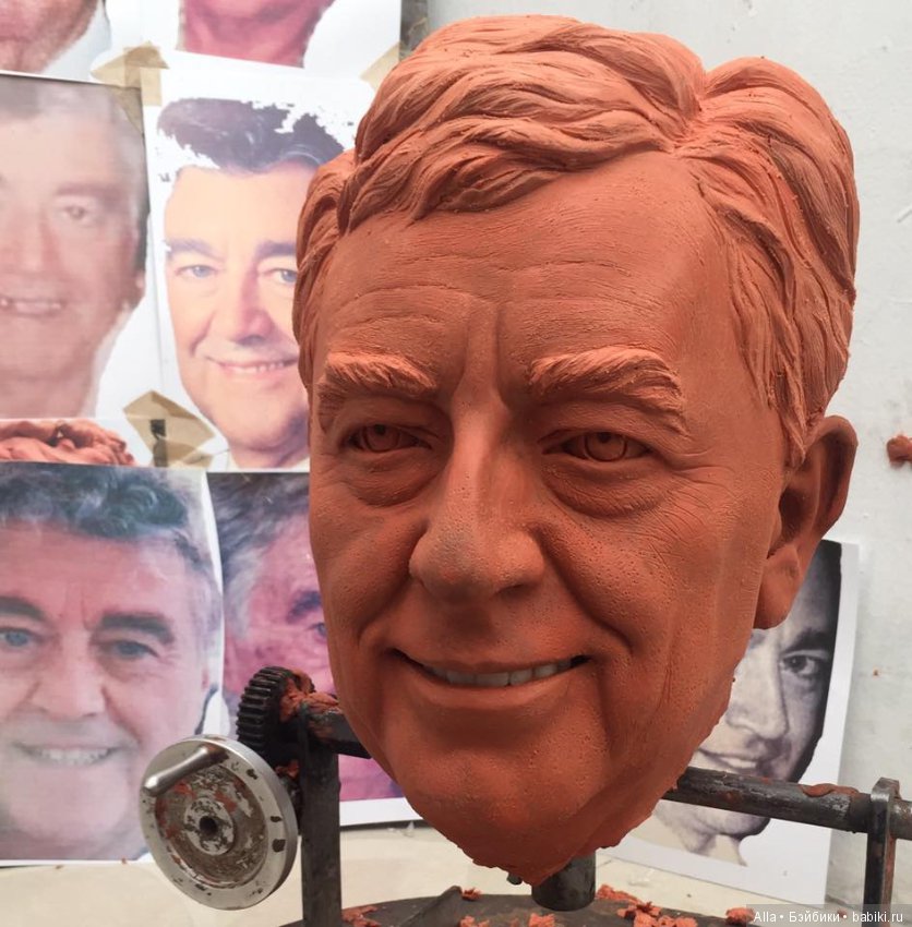 Портретные скульптуры Виктор Гюго Янез Пина