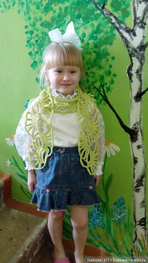 Шарф для подруги — Другие хобби и увлечения: сад (фото 3)