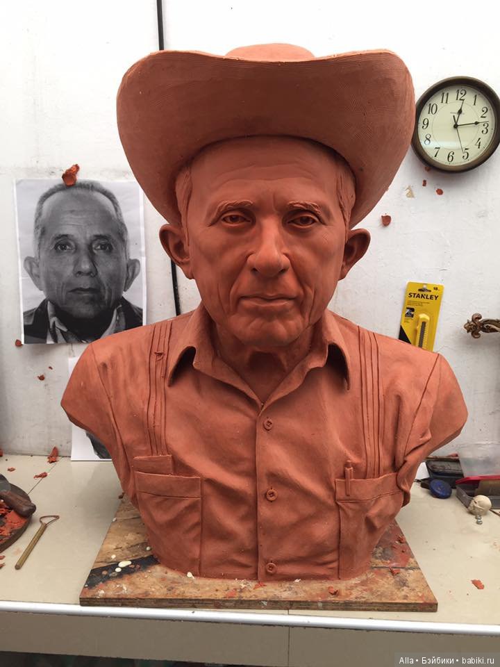 Портретные скульптуры Виктор Гюго Янез Пина