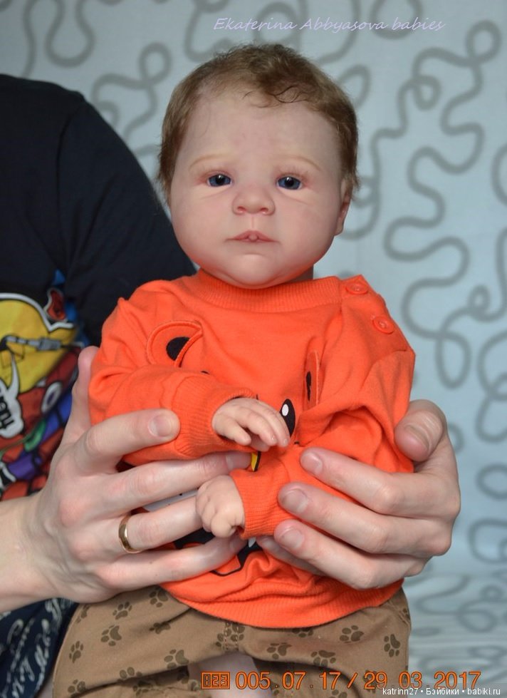 Кукла реборн Даниил, молд Sili, мастер Ekaterina Abbyasova babies