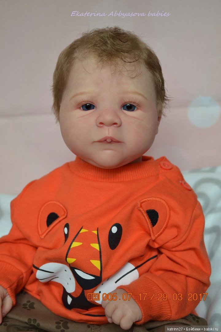 Кукла реборн Даниил, молд Sili, мастер Ekaterina Abbyasova babies (фото 7)