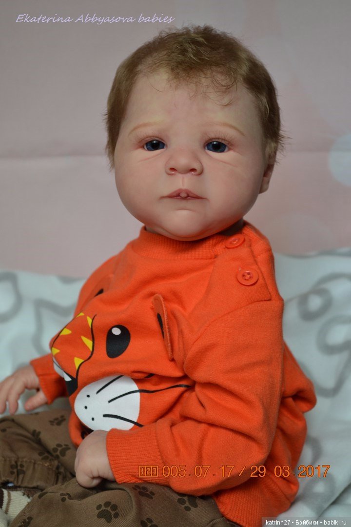 Кукла реборн Даниил, молд Sili, мастер Ekaterina Abbyasova babies