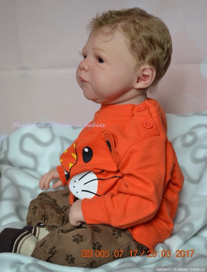 Кукла реборн Даниил, молд Sili, мастер Ekaterina Abbyasova babies