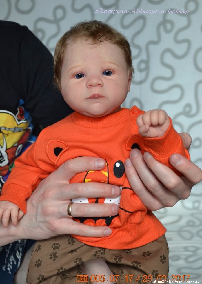 Кукла реборн Даниил, молд Sili, мастер Ekaterina Abbyasova babies