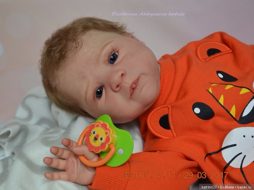 Кукла реборн Даниил, молд Sili, мастер Ekaterina Abbyasova babies