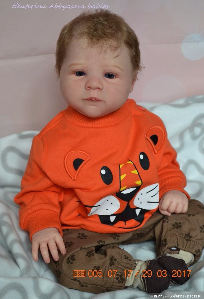 Кукла реборн Даниил, молд Sili, мастер Ekaterina Abbyasova babies