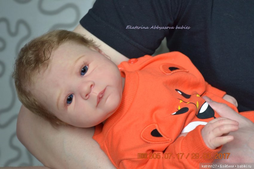 Кукла реборн Даниил, молд Sili, мастер Ekaterina Abbyasova babies