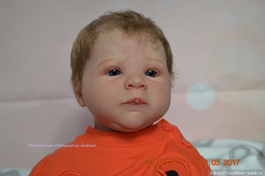 Кукла реборн Даниил, молд Sili, мастер Ekaterina Abbyasova babies