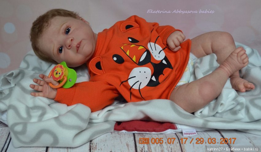Кукла реборн Даниил, молд Sili, мастер Ekaterina Abbyasova babies