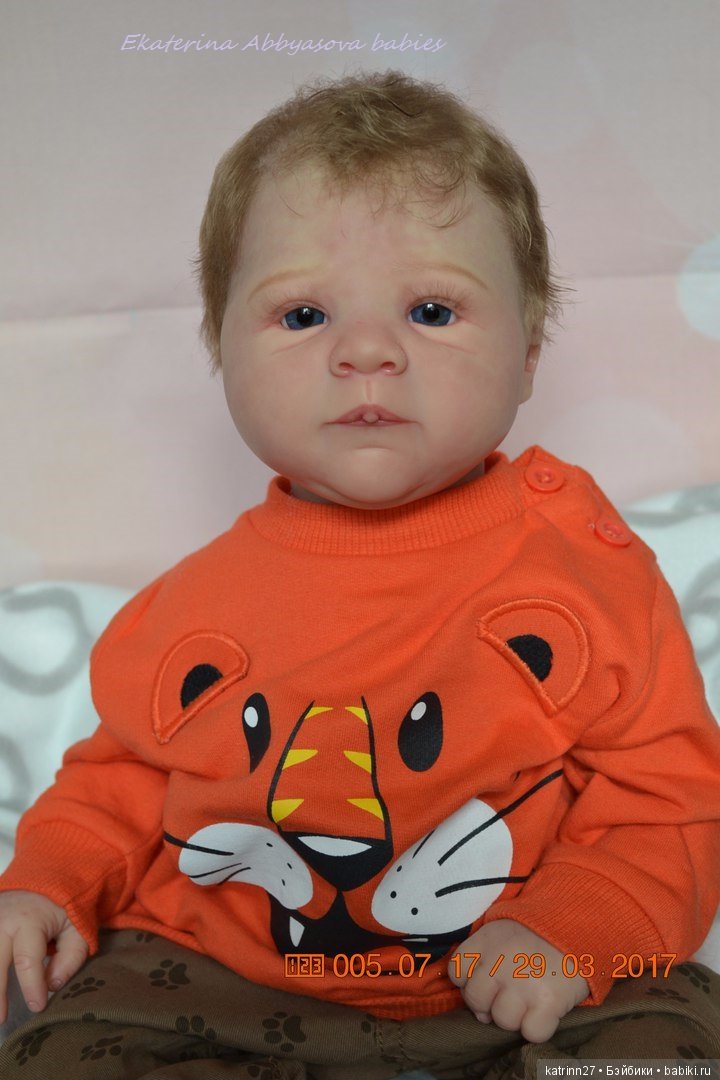 Кукла реборн Даниил, молд Sili, мастер Ekaterina Abbyasova babies