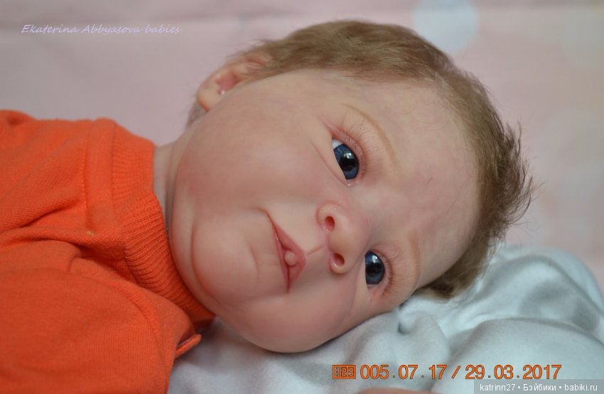 Кукла реборн Даниил, молд Sili, мастер Ekaterina Abbyasova babies