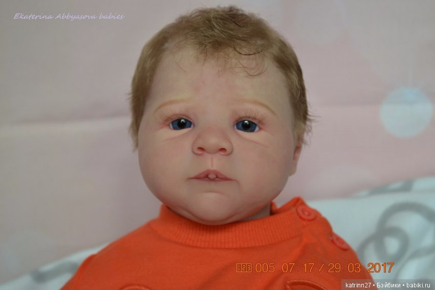 Кукла реборн Даниил, молд Sili, мастер Ekaterina Abbyasova babies