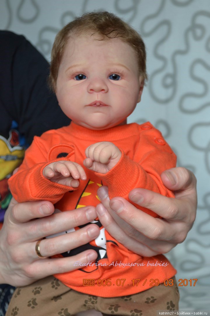 Кукла реборн Даниил, молд Sili, мастер Ekaterina Abbyasova babies