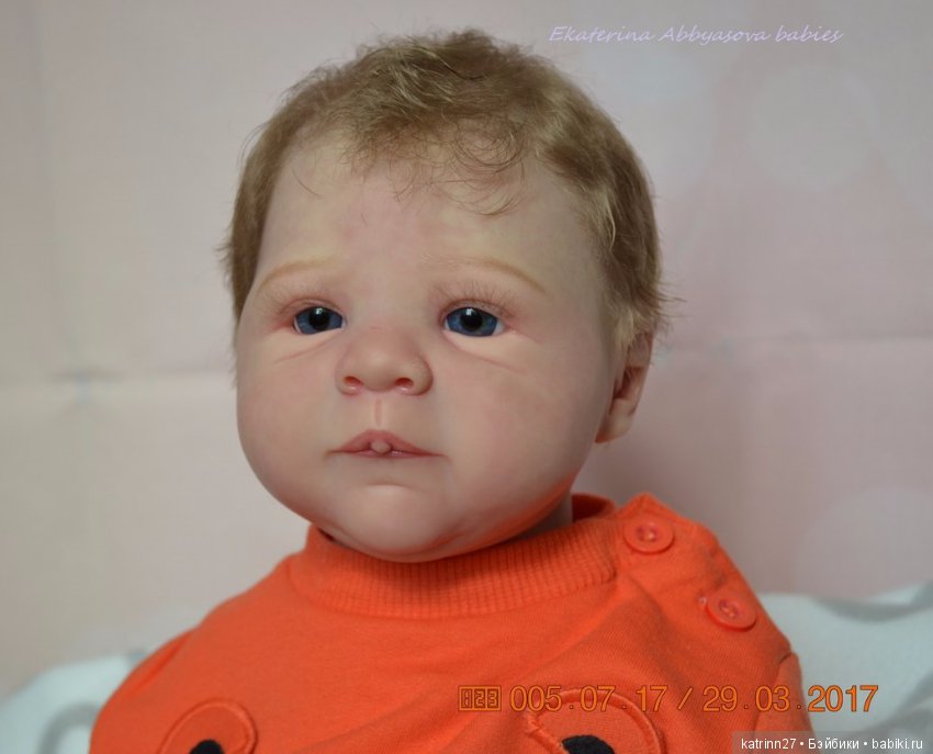 Кукла реборн Даниил, молд Sili, мастер Ekaterina Abbyasova babies
